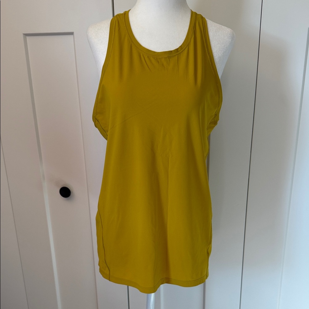 Athleta Mustard Tank Top